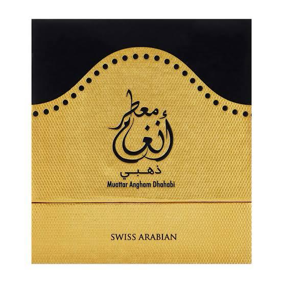 Swiss Arabian Bakhoor Muattar Angham Dhahabi Gold (Incense)