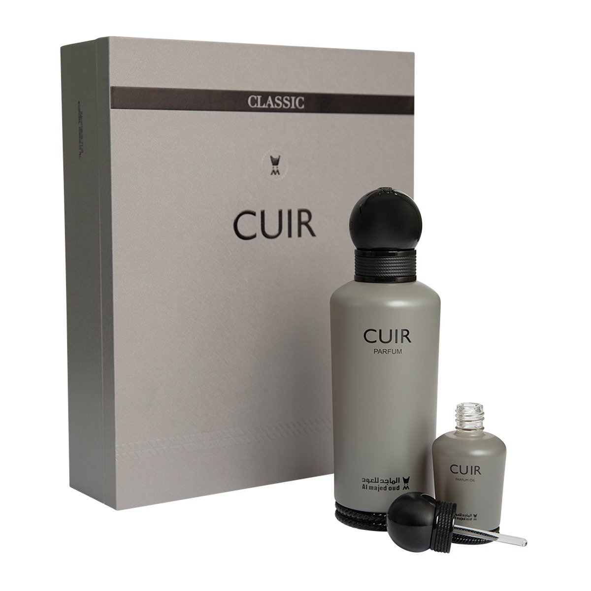 Al Majed Oud Cuir Collection EDP 150ml and Perfume Oil 15ml