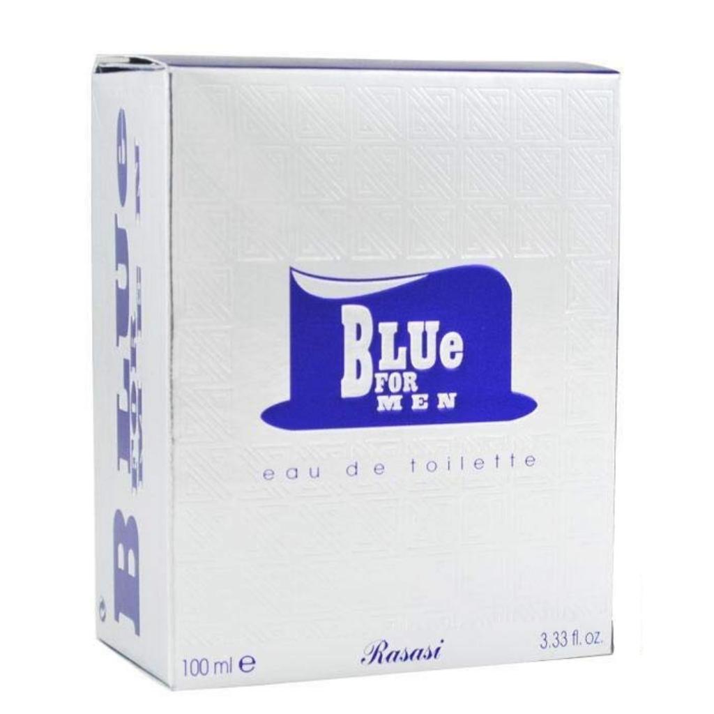 Rasasi Blue For Men 100ml EDT + Body Spray + Talcum Powder