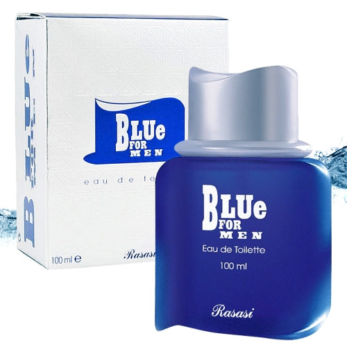 Rasasi Blue For Men 100ml EDT + Body Spray + Talcum Powder