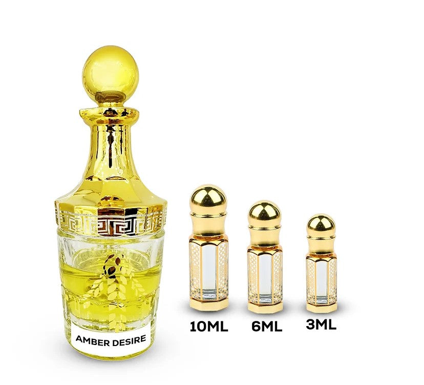 Amber Desire Perfume Oil For Men