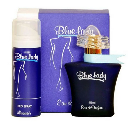 Rasasi Blue Lady With Free Body Spray For Women