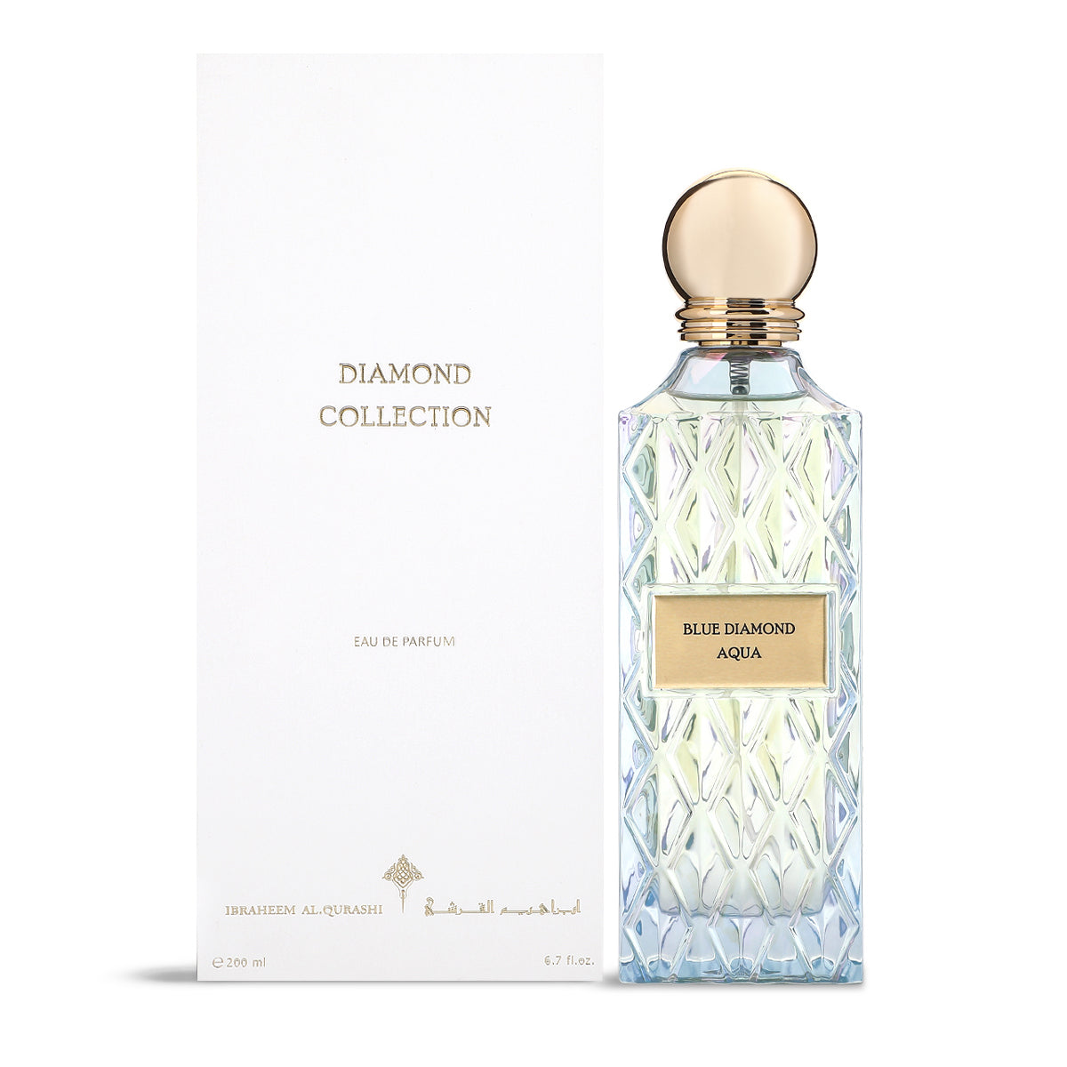 Ibraheem Al Qurashi Blue Diamond Aqua 200ml for Men and Women