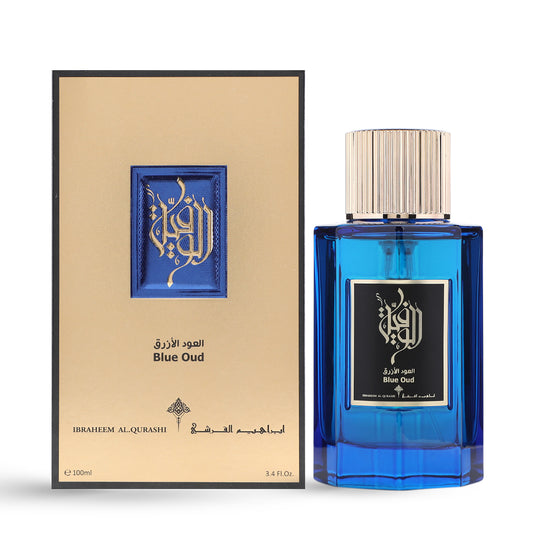 Ibraheem Al Qurashi Al Wafia Blue Oud 100ml for Men and Women