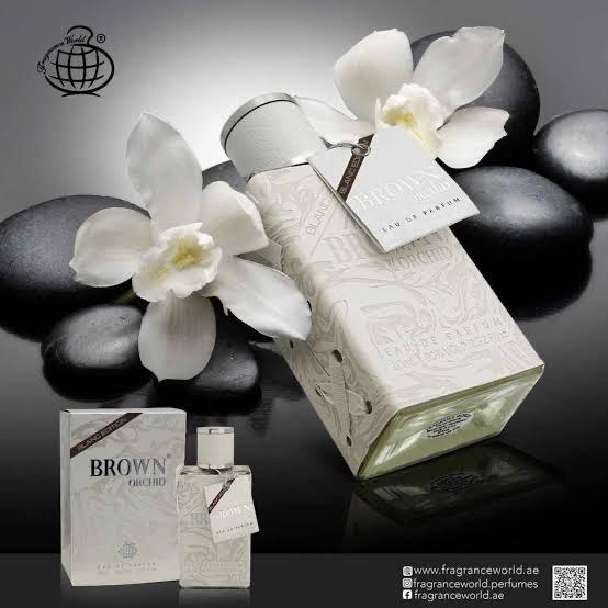 Fragrance World Brown Orchid Blanc Edition Free Deo