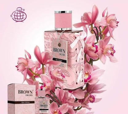 Fragrance World Brown Orchid Rose Edition Free Deo For Women