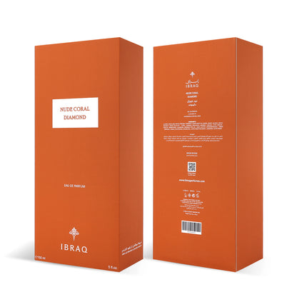 Ibraheem Al Qurashi Ibraq Nude Coral Diamond 150ml for Men and Women