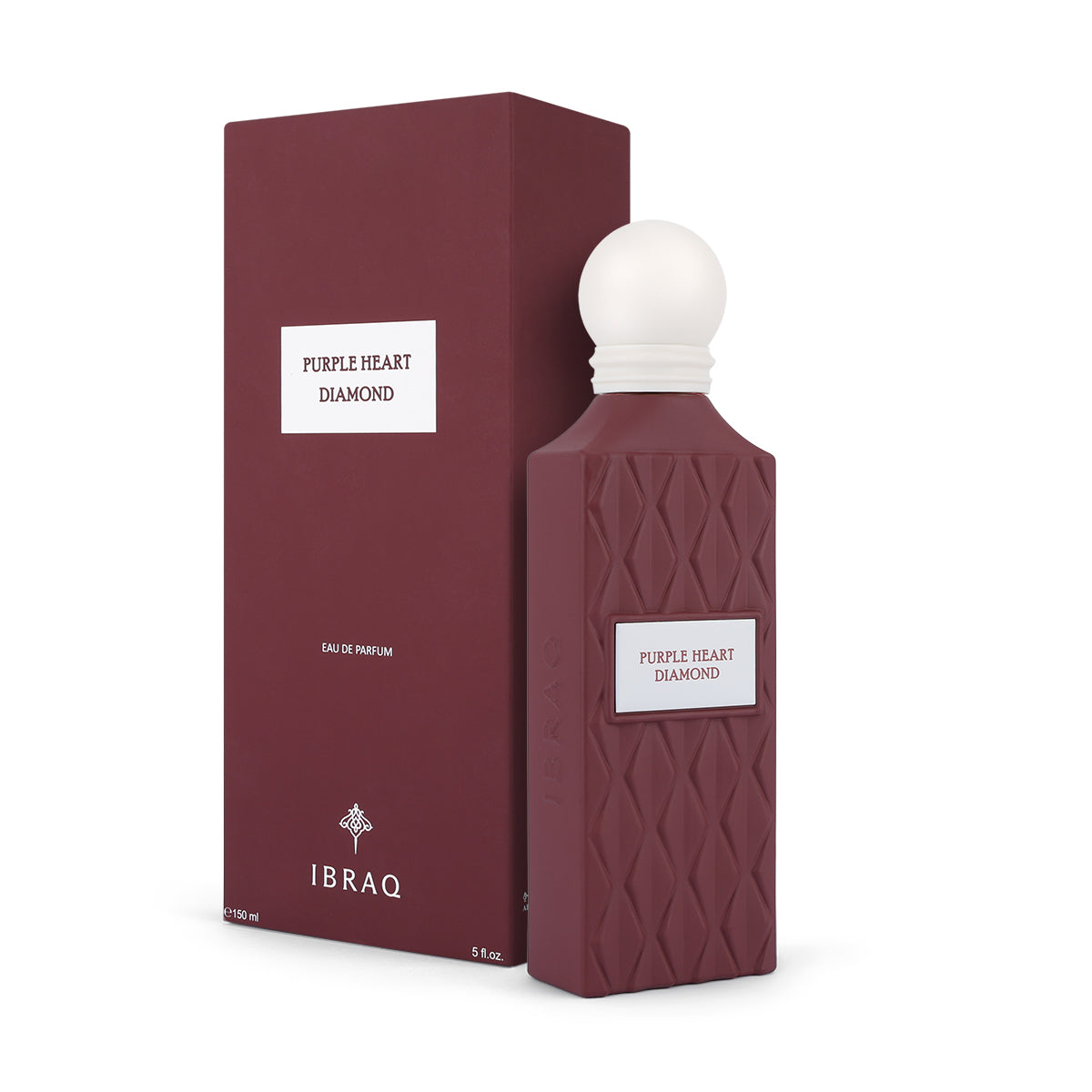 Ibraheem Al Qurashi Ibraq Purple Heart Diamond 150ml for Men and Women