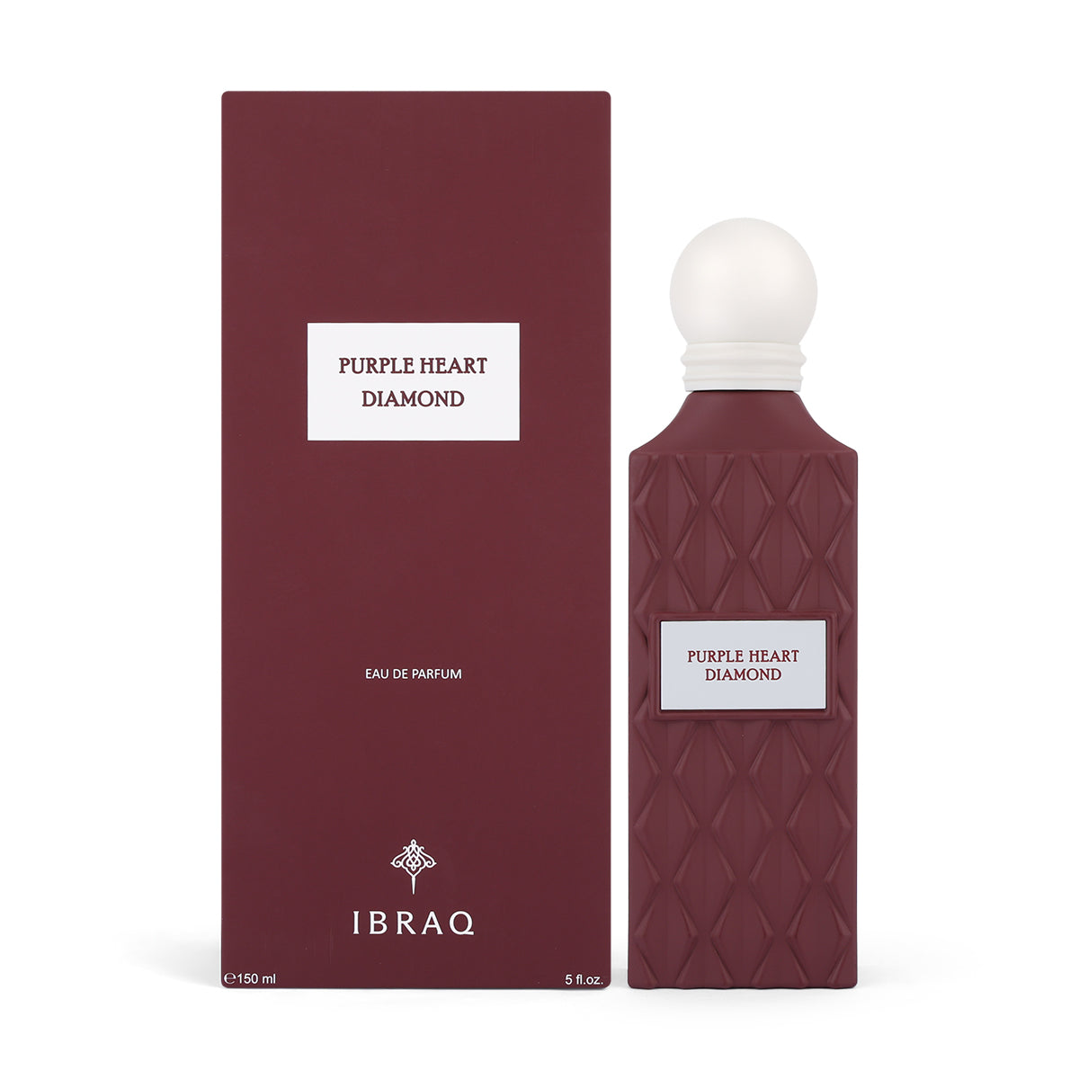 Ibraheem Al Qurashi Ibraq Purple Heart Diamond 150ml for Men and Women