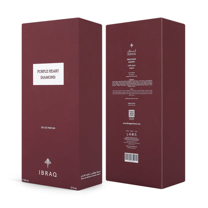 Ibraheem Al Qurashi Ibraq Purple Heart Diamond 150ml for Men and Women